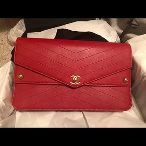 Chanel clutch bag 19C